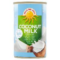 LIGHT COCONUT MILK 165ML VALLEDELSOLE